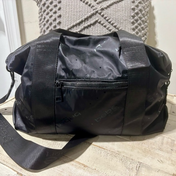 NWOT❤️BEBE Everyday Signature Nylon Tote - Picture 7 of 8